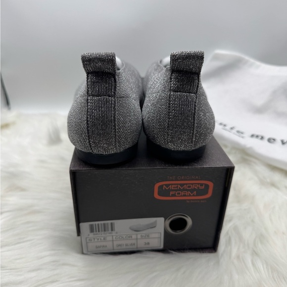 BERNIE MEV Safira Comfort Flats Grey/Silver 7.5 (38) - Picture 6 of 8